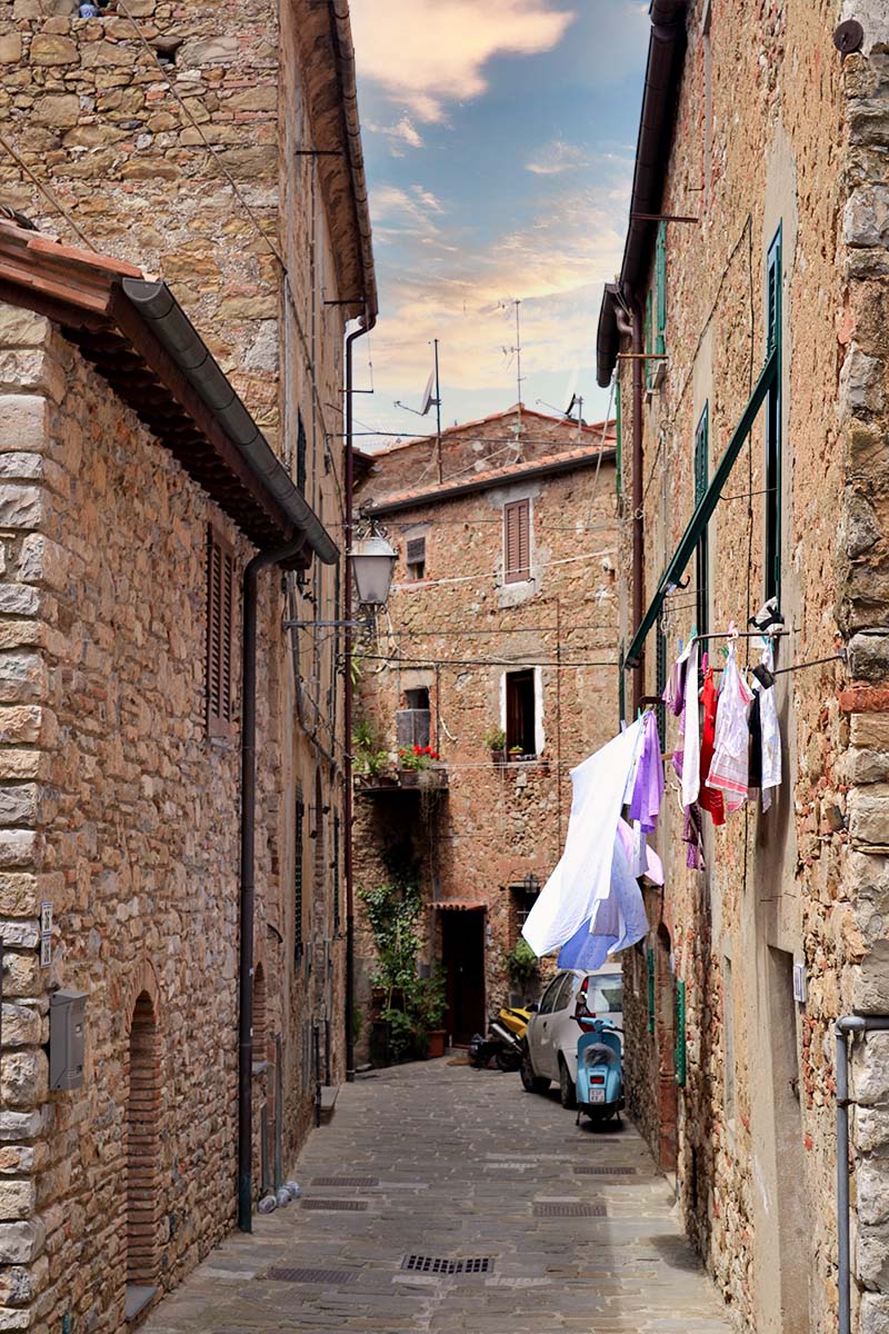 Cute little street Italy