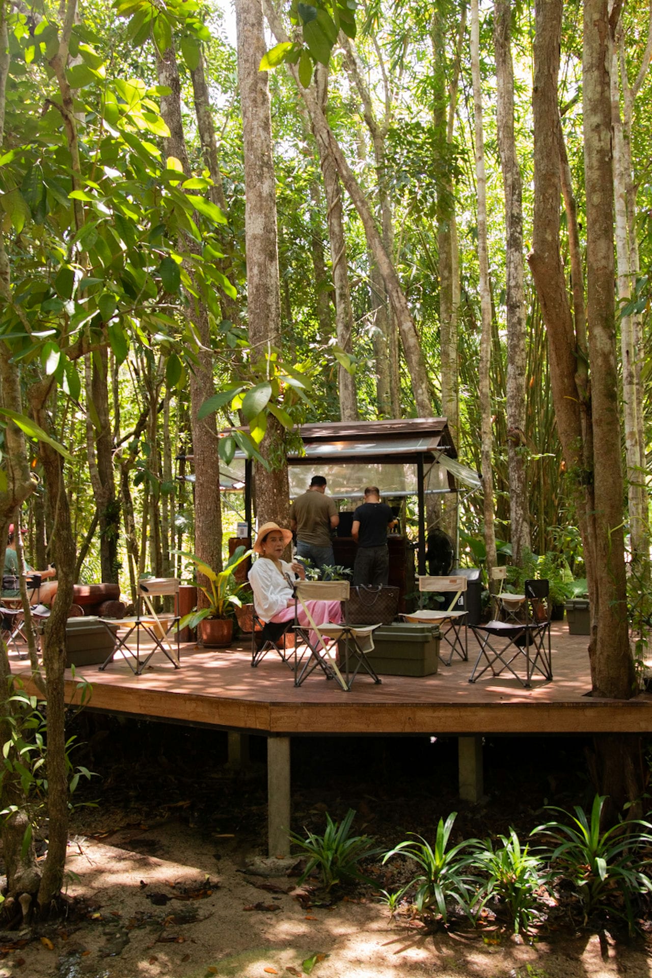 Cafe at Emerald Pool Krabi