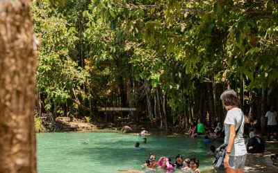 Dag 13: een uitstapje met de familie naar Emerald Pool op Krabi