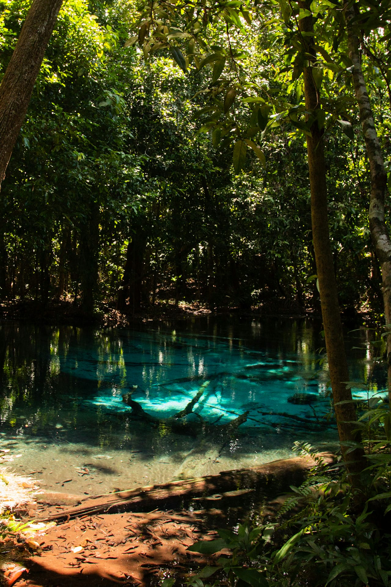 Blue pool in Krabi