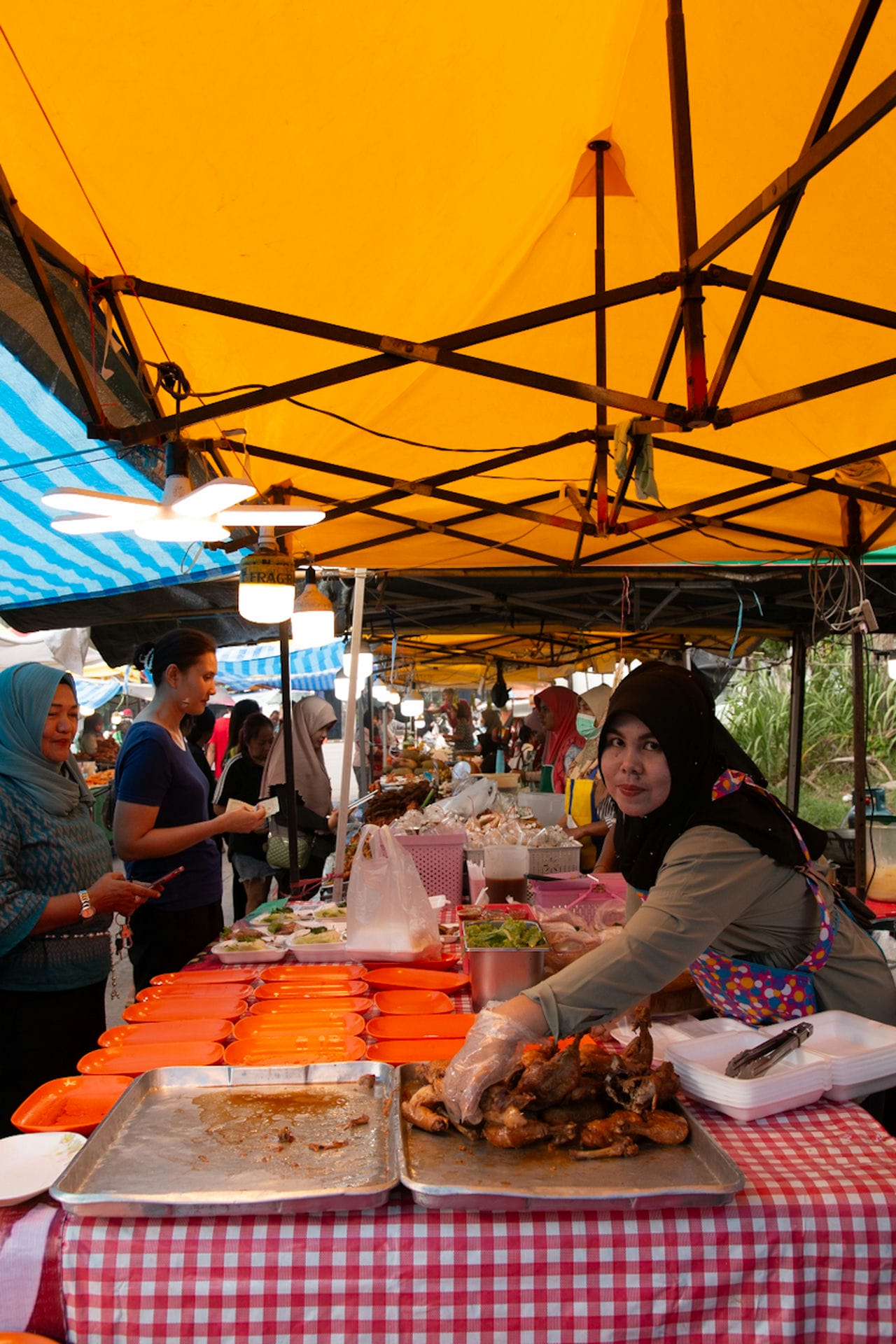 Market in Krabi, Thai Moslim