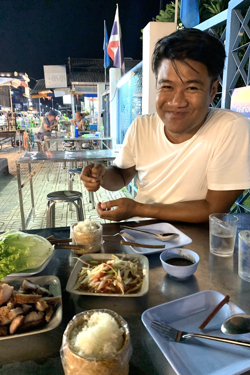 Street market Nong Khai